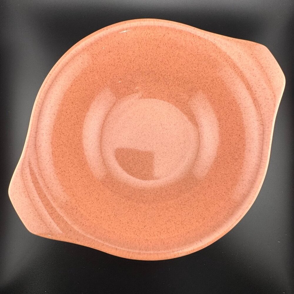 Vintage Russel Wright American Modern Coral Baker Bowl Lug Handles MCM - Picture 5 of 9
